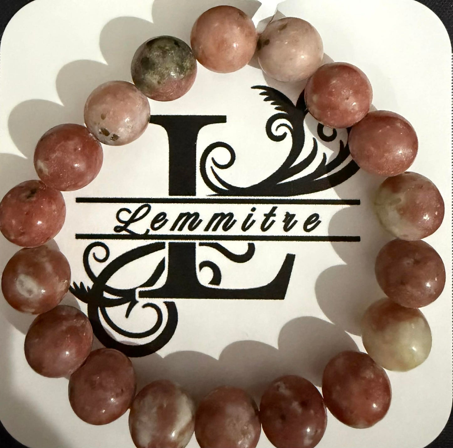 Cherry Blossom Jasper Bracelet