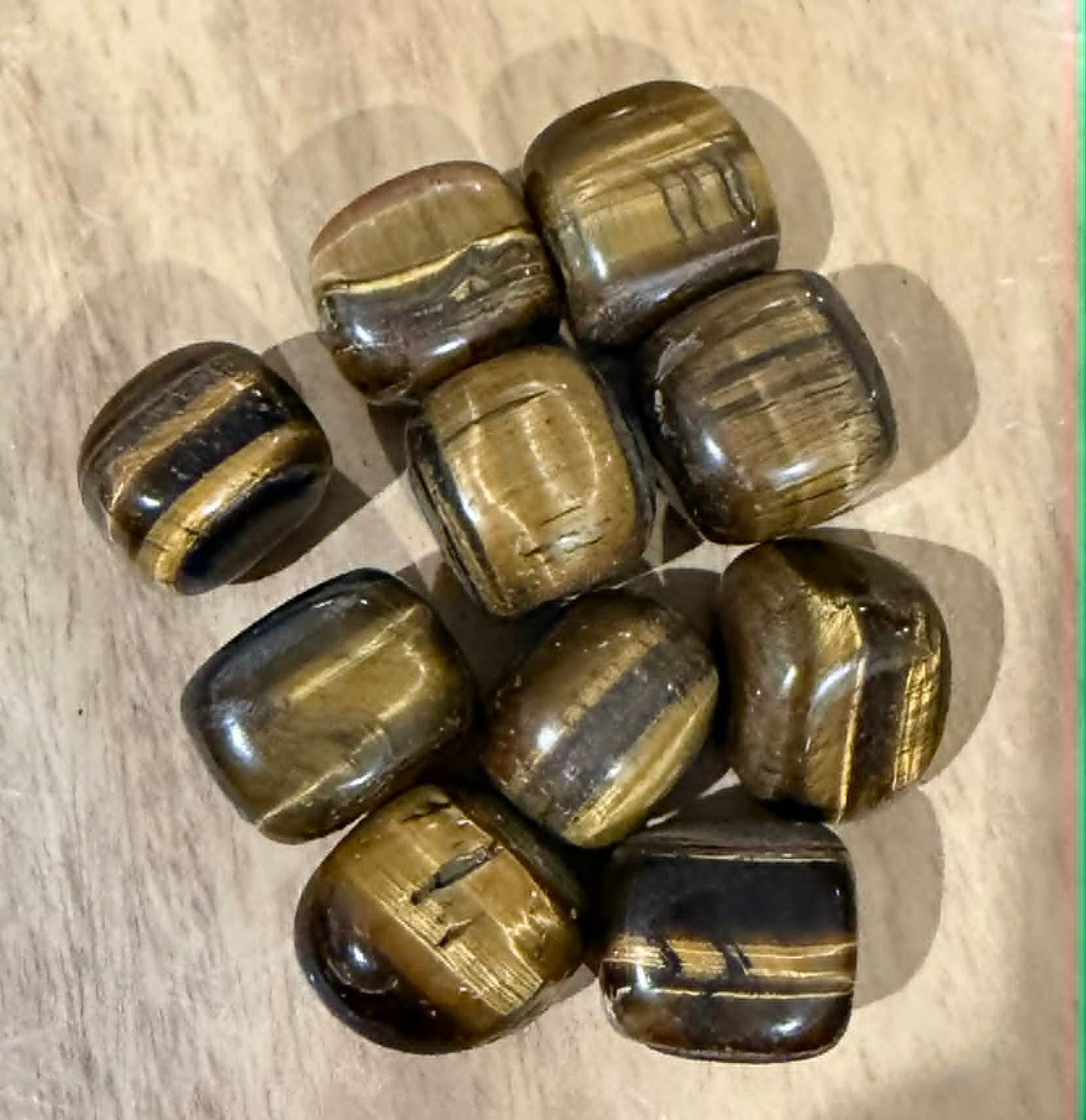 Tiger Eye Tumbles