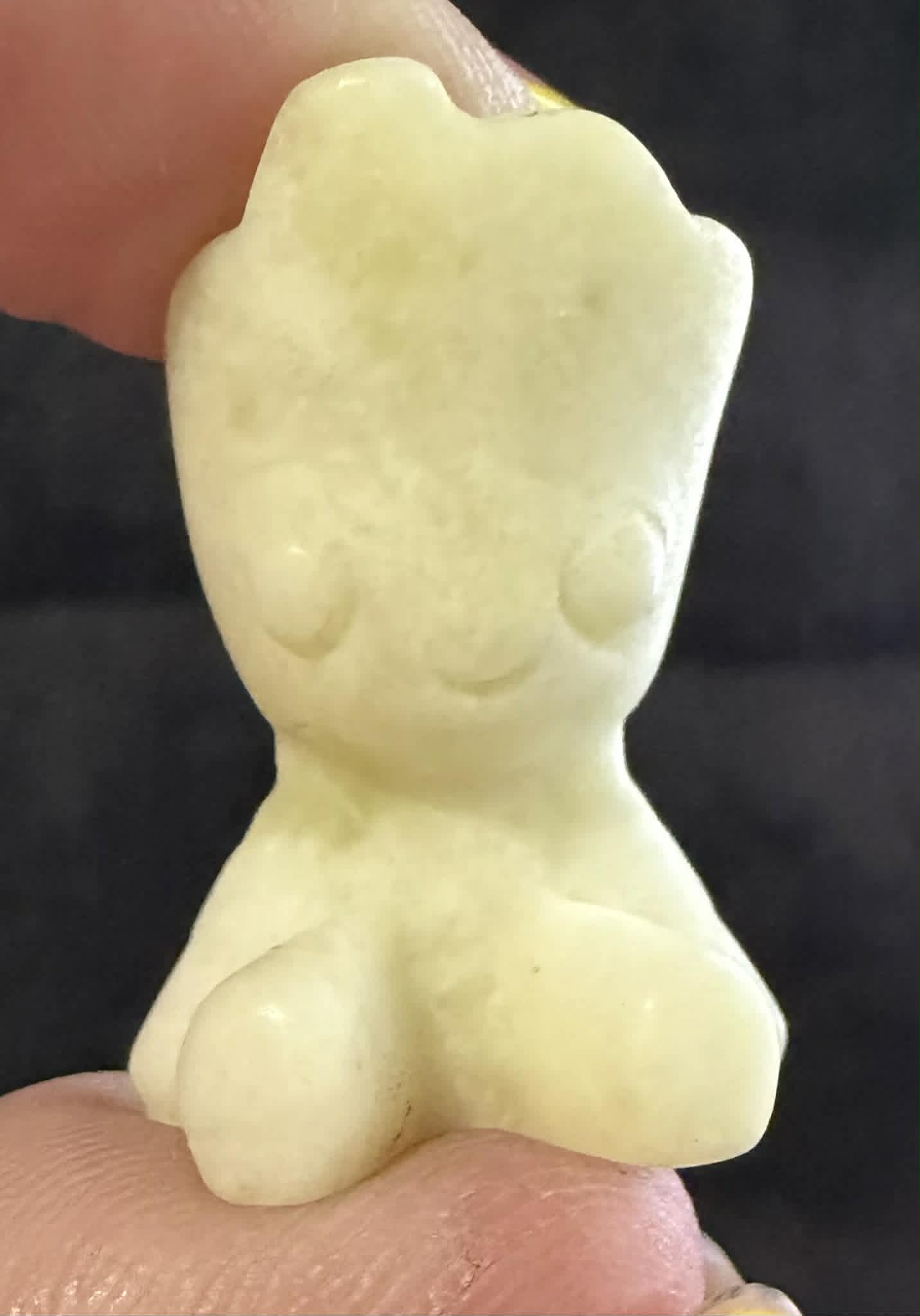Small Crystal Groot Carving