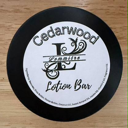 Cedarwood Lotion Bar