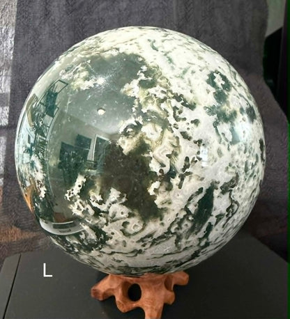 Moss Agate Spheres