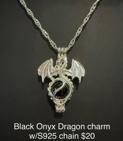 Dragon Charm S925 Necklace