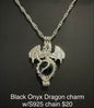 Dragon Charm S925 Necklace