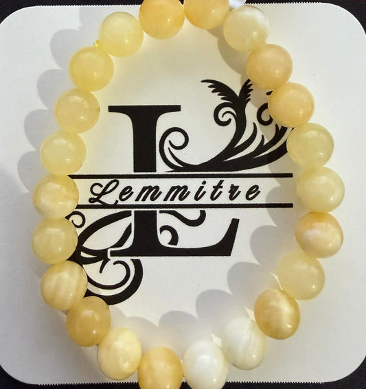 Yellow Calcite Bracelet