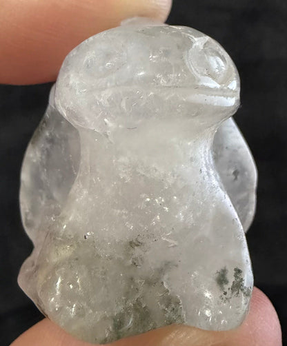 Toothless Crystal Carving