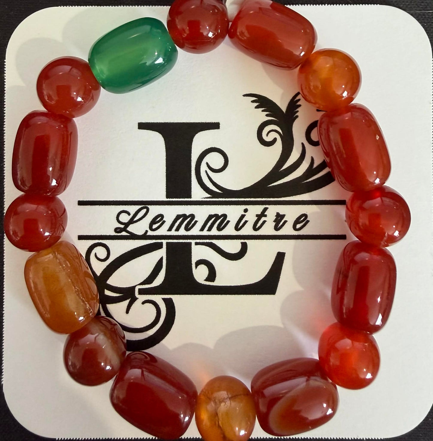 Carnelian Crystal Bracelet