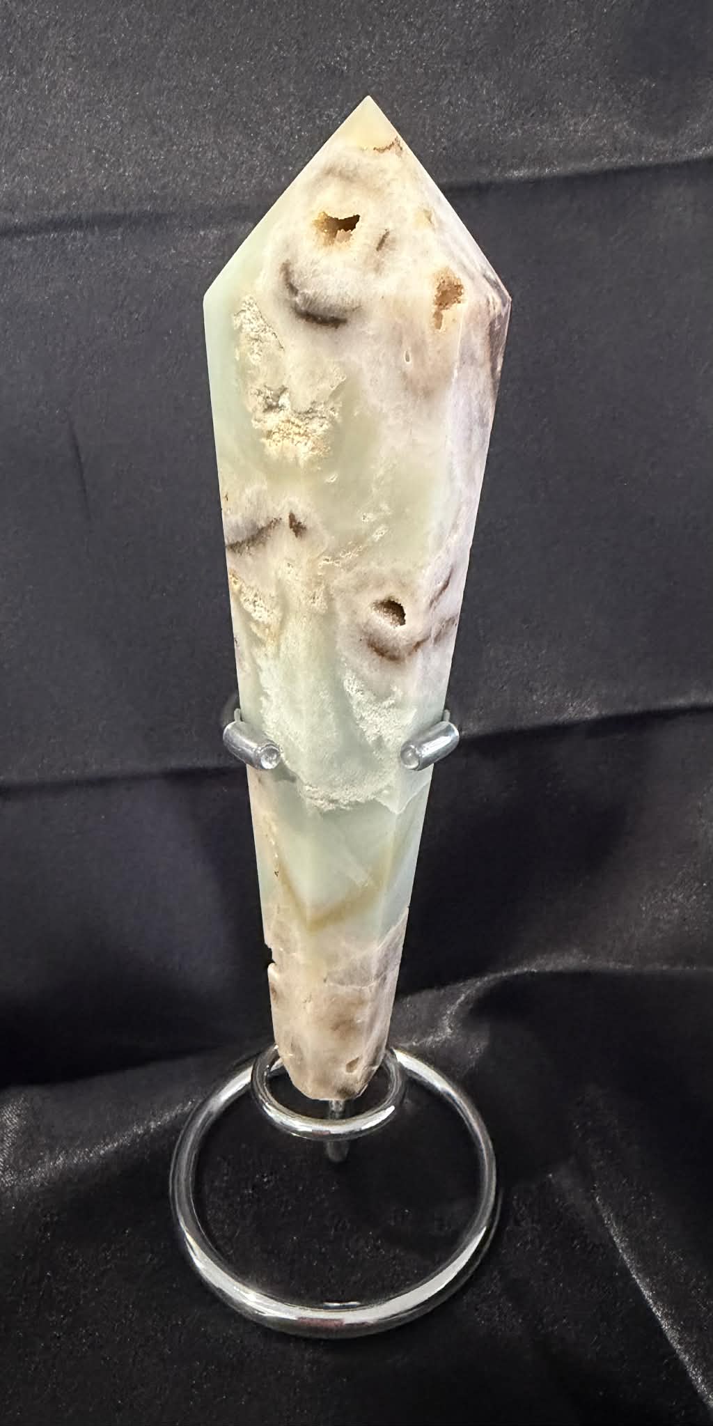 Caribbean Calcite Wand with Stand