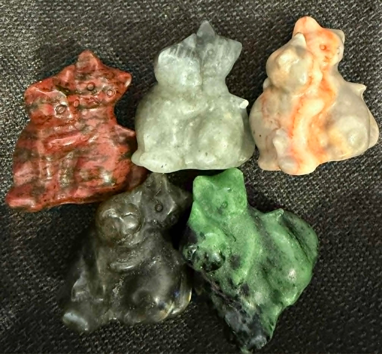 Cuddling Crystal Kitties