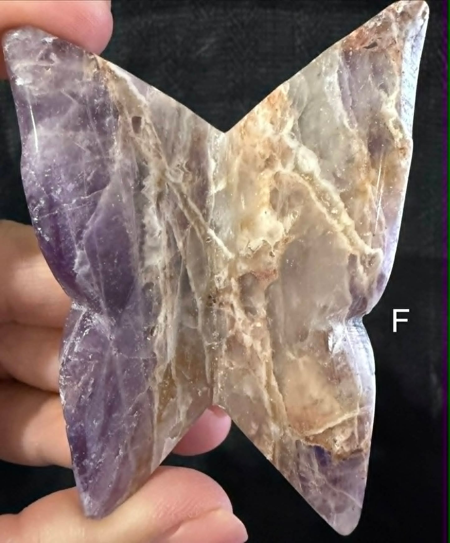 3D Crystal Butterfly Carving