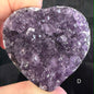 Amethyst Geode Heart