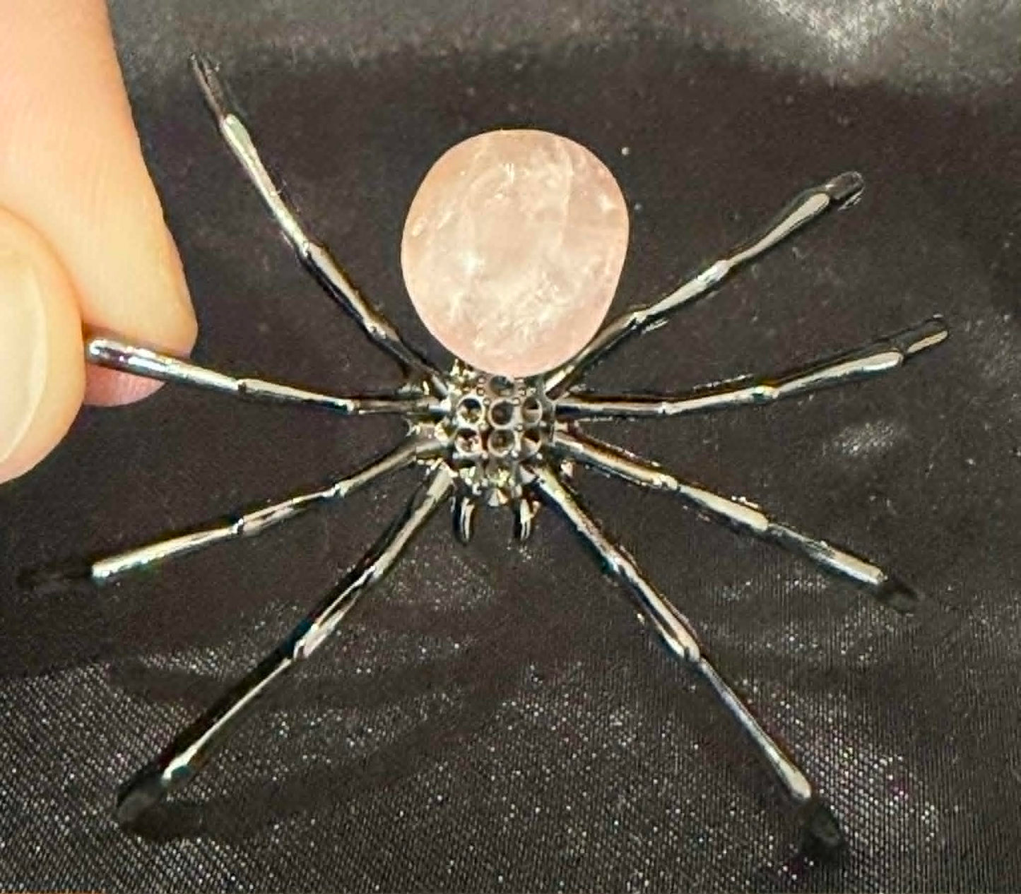 Metal & Crystal Spider