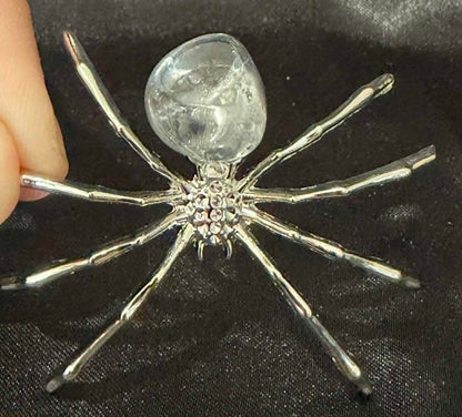 Metal & Crystal Spider