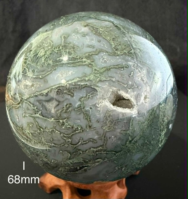 Moss Agate Spheres