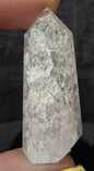 High-Quality Clear Quartz Tower with Rainbow