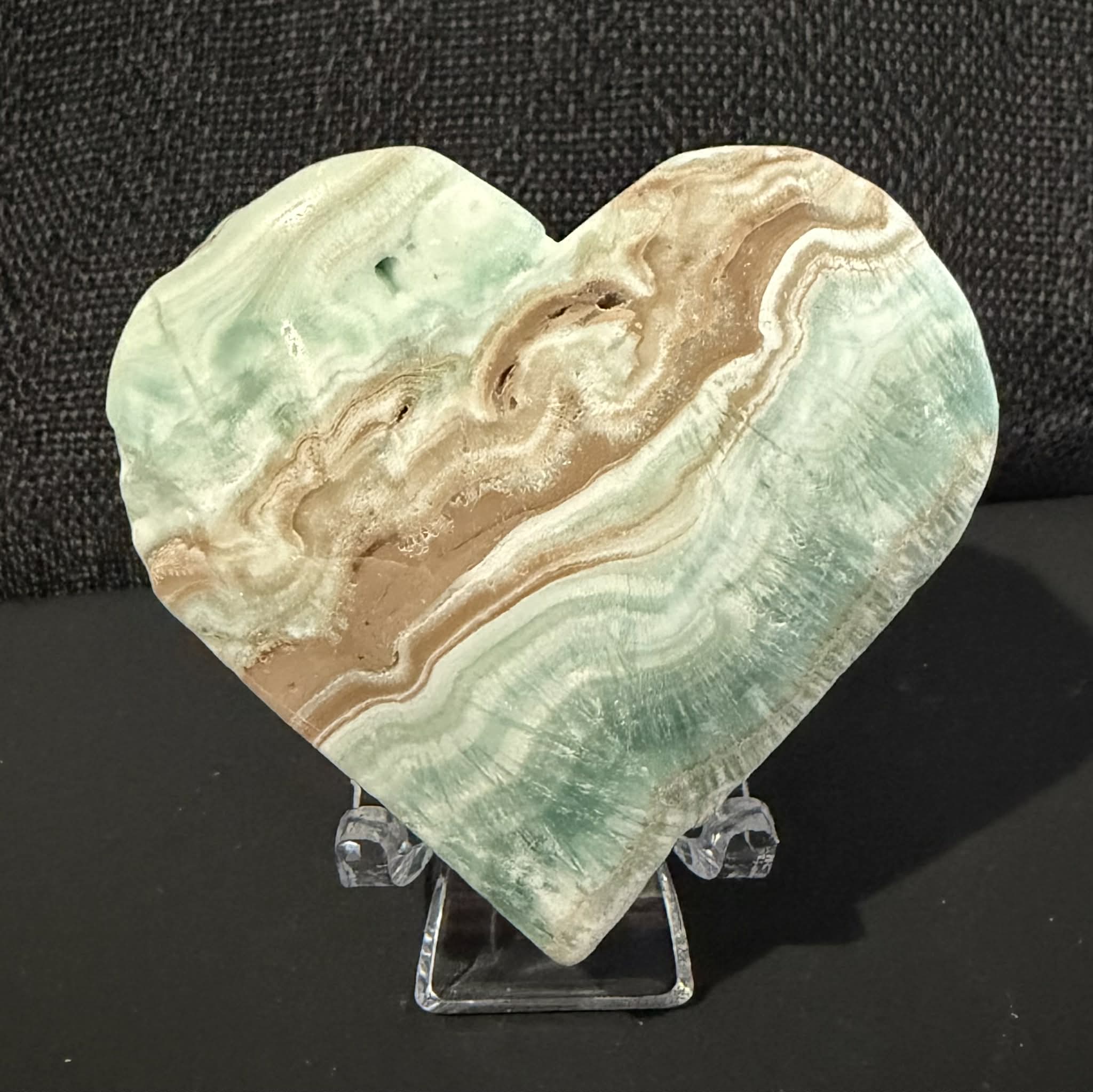 Hemimorphite Heart
