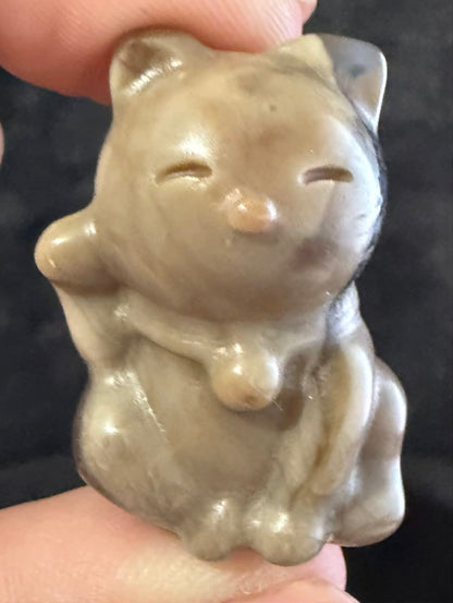 Lucky Kitty Carvings