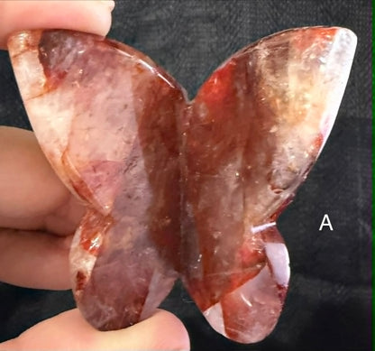 3D Crystal Butterfly Carving