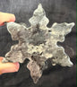Larvikite Snowflake Carving