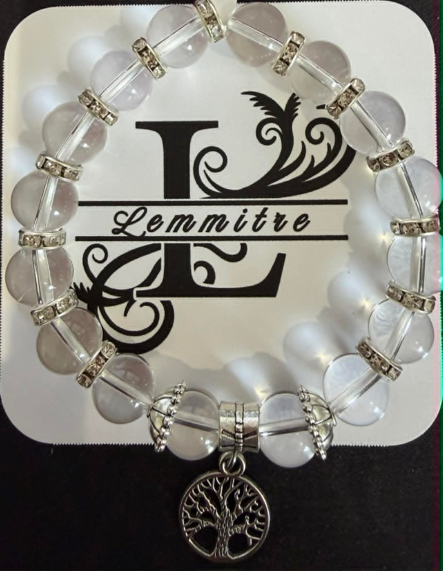 Clear Quartz Crystal Bracelet