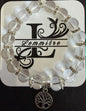 Clear Quartz Crystal Bracelet