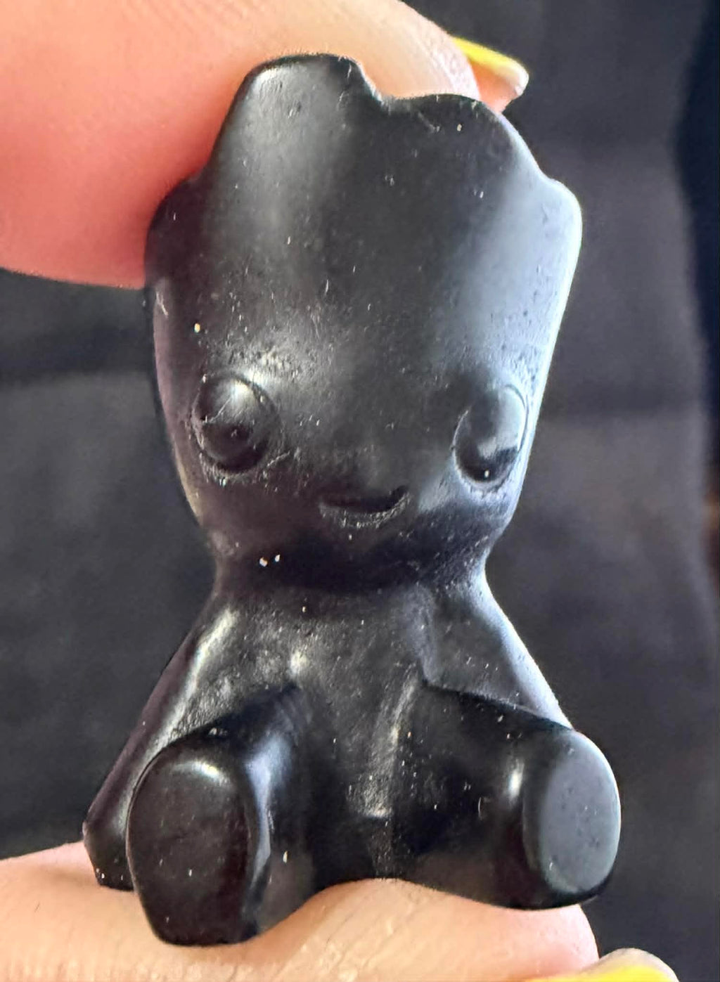 Small Crystal Groot Carving