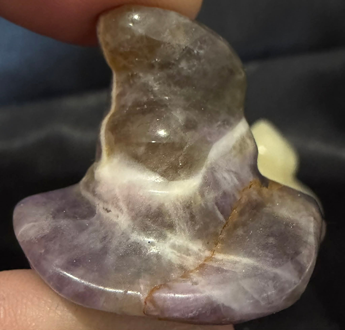 Crystal Witch's Hat Carving