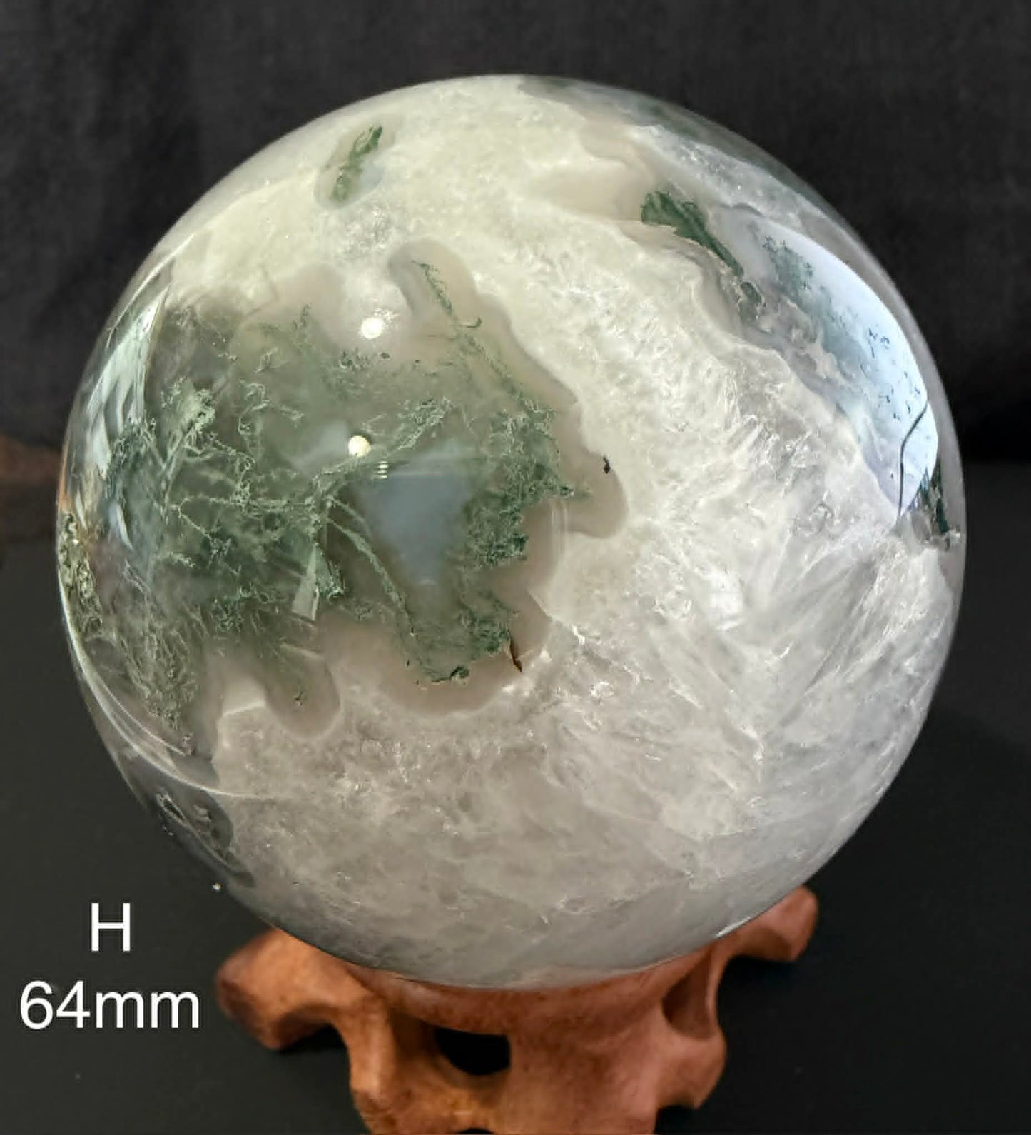 Moss Agate Spheres