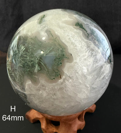 Moss Agate Spheres