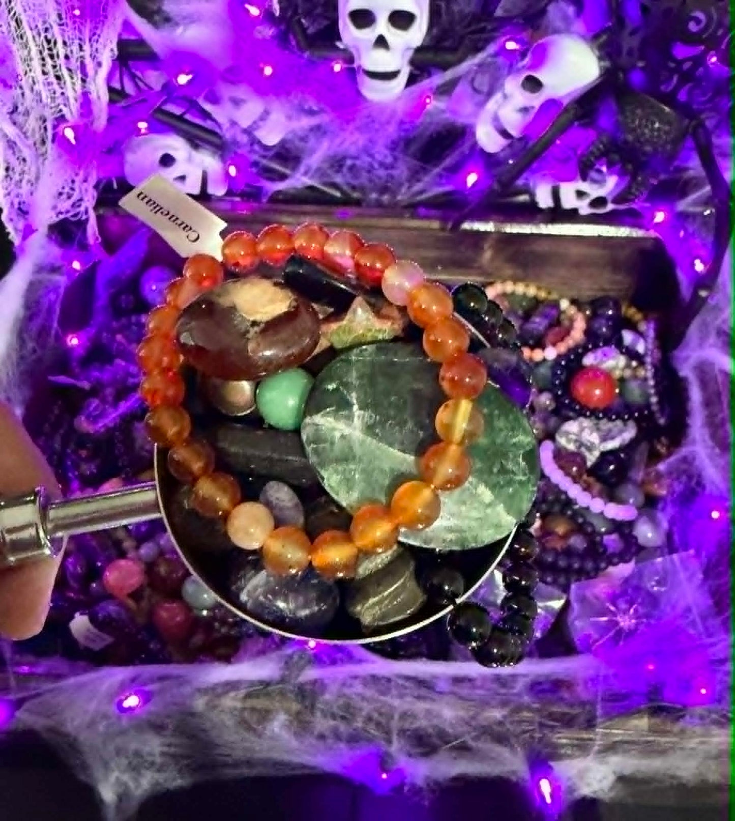 Halloween Spooky Crystal Confetti Mix – ½ Cup Scoop