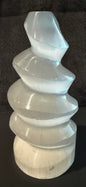 Selenite Carvings, Towers and Bracelet Stands
