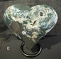 Moss Agate Hearts