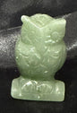 Green Aventurine Owl Carving