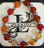 Carnelian Crystal Bracelet