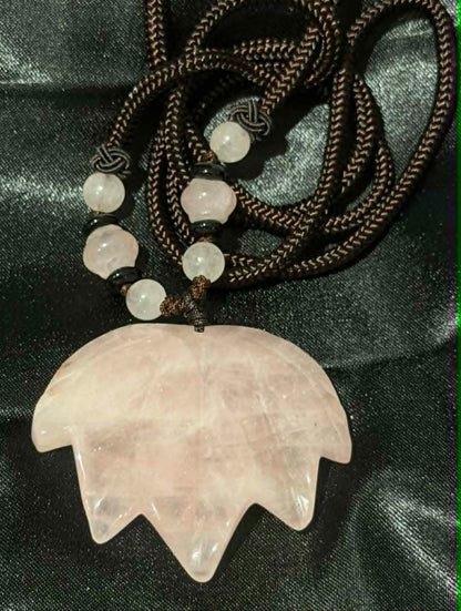 Maple Leaf Crystal Pendant