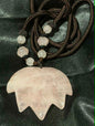 Maple Leaf Crystal Pendant