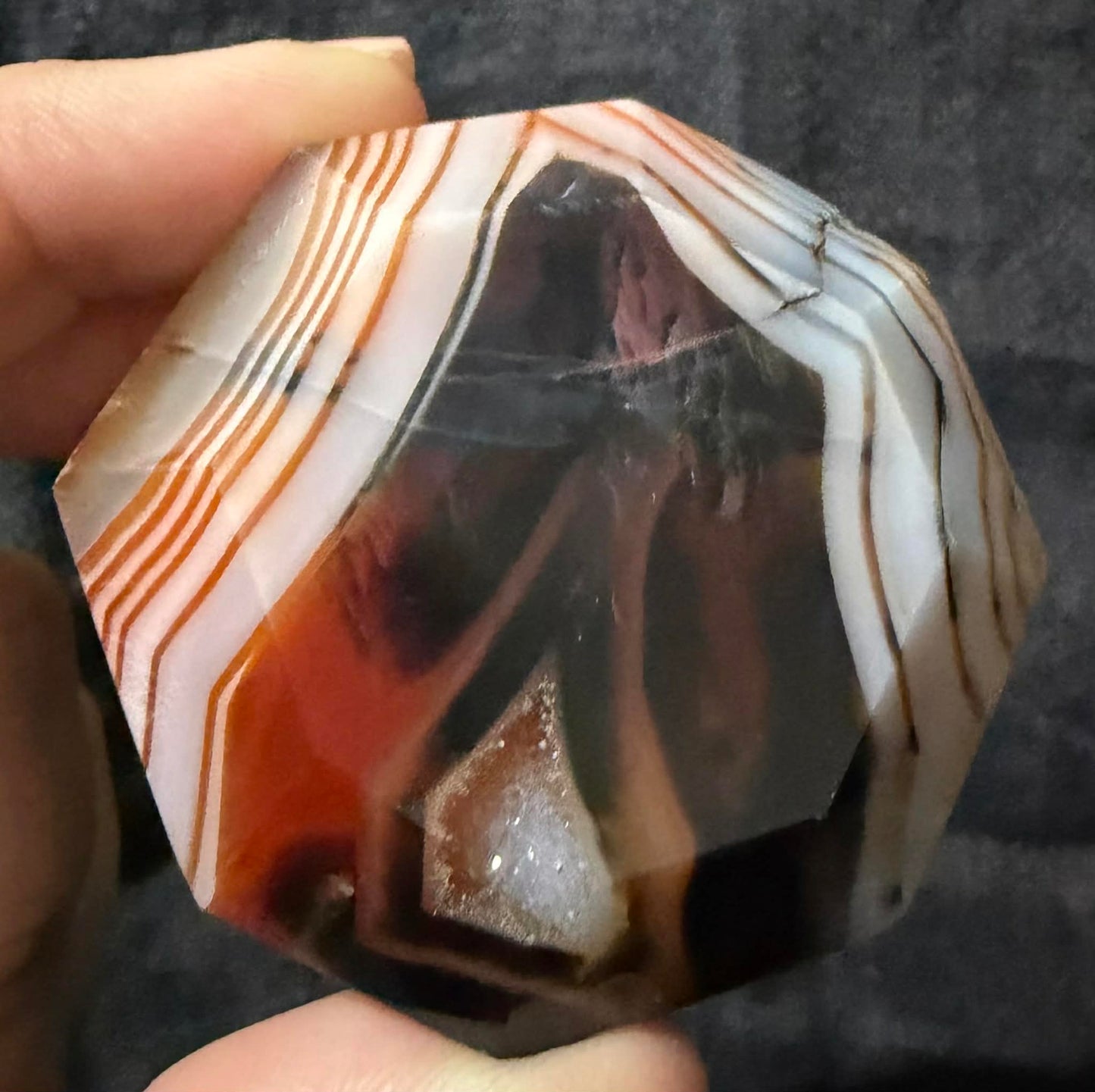 Botswana Agate Diamond Shape