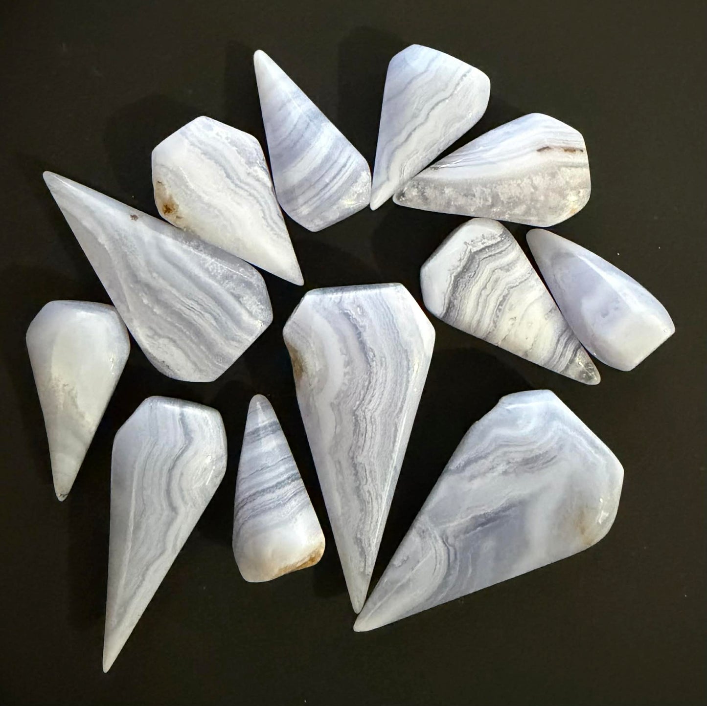 Blue Lace Agate Portal (Tear Drops)