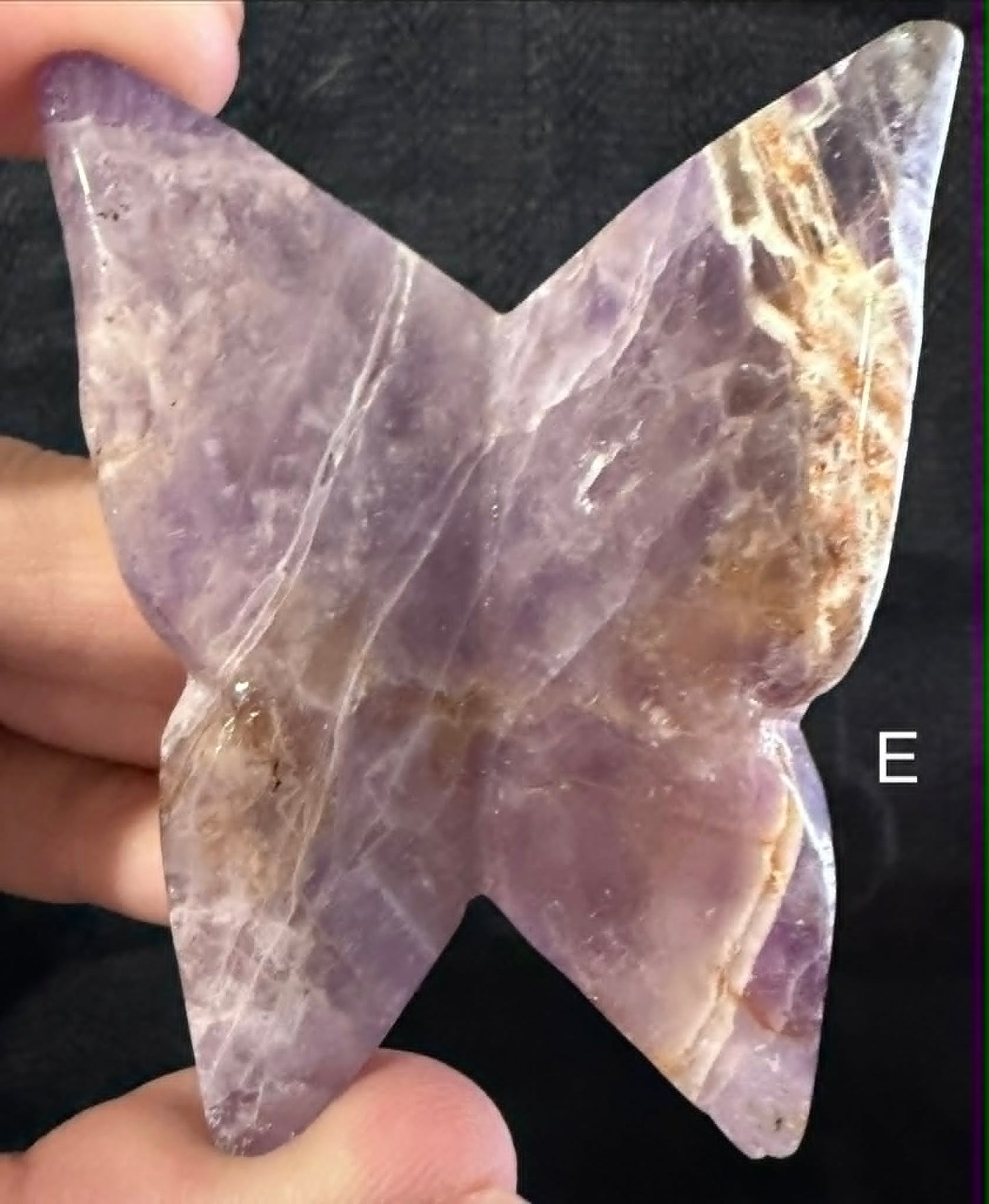 3D Crystal Butterfly Carving