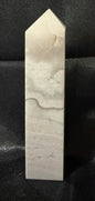 White Mexican Agate Tower