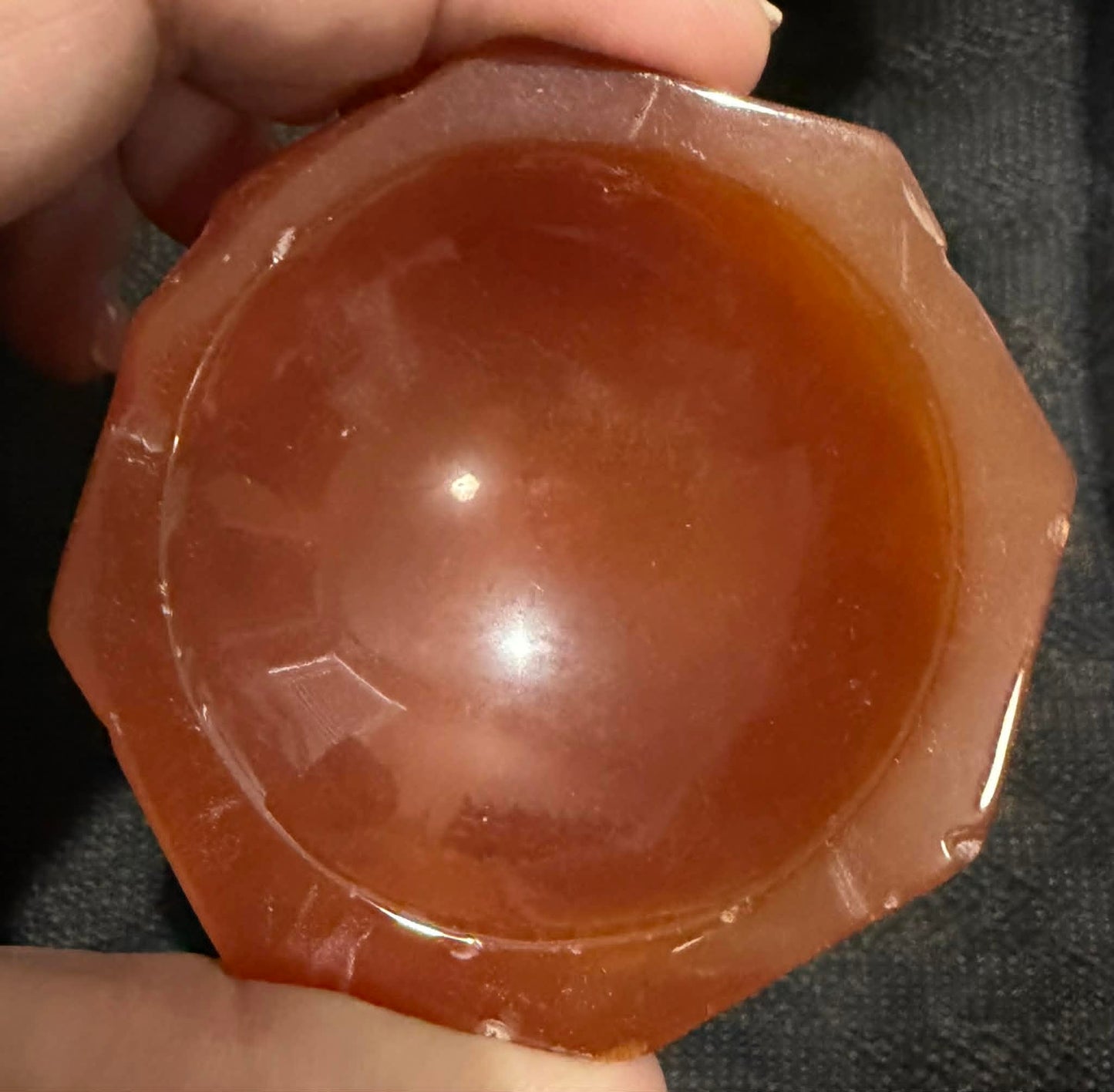 Carnelian Bowl / Sphere Holder