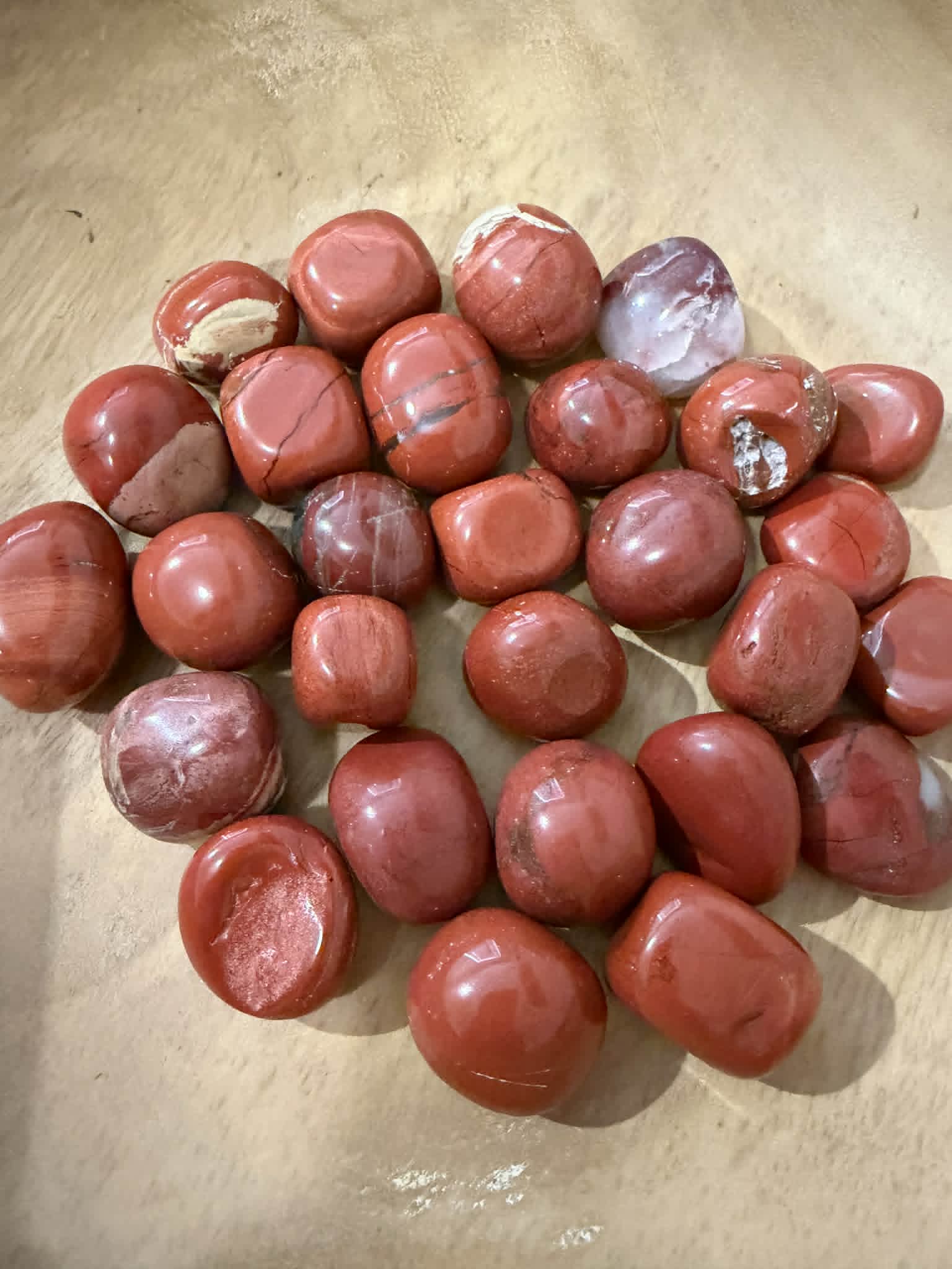 Red Jasper Tumbles