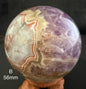 Amethyst Mexican Lace Agate Spheres