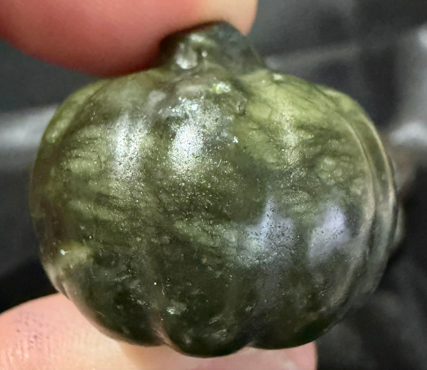 Mini Crystal Pumpkin Carvings