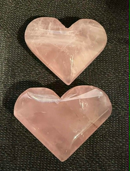 Rose Quartz Hearts