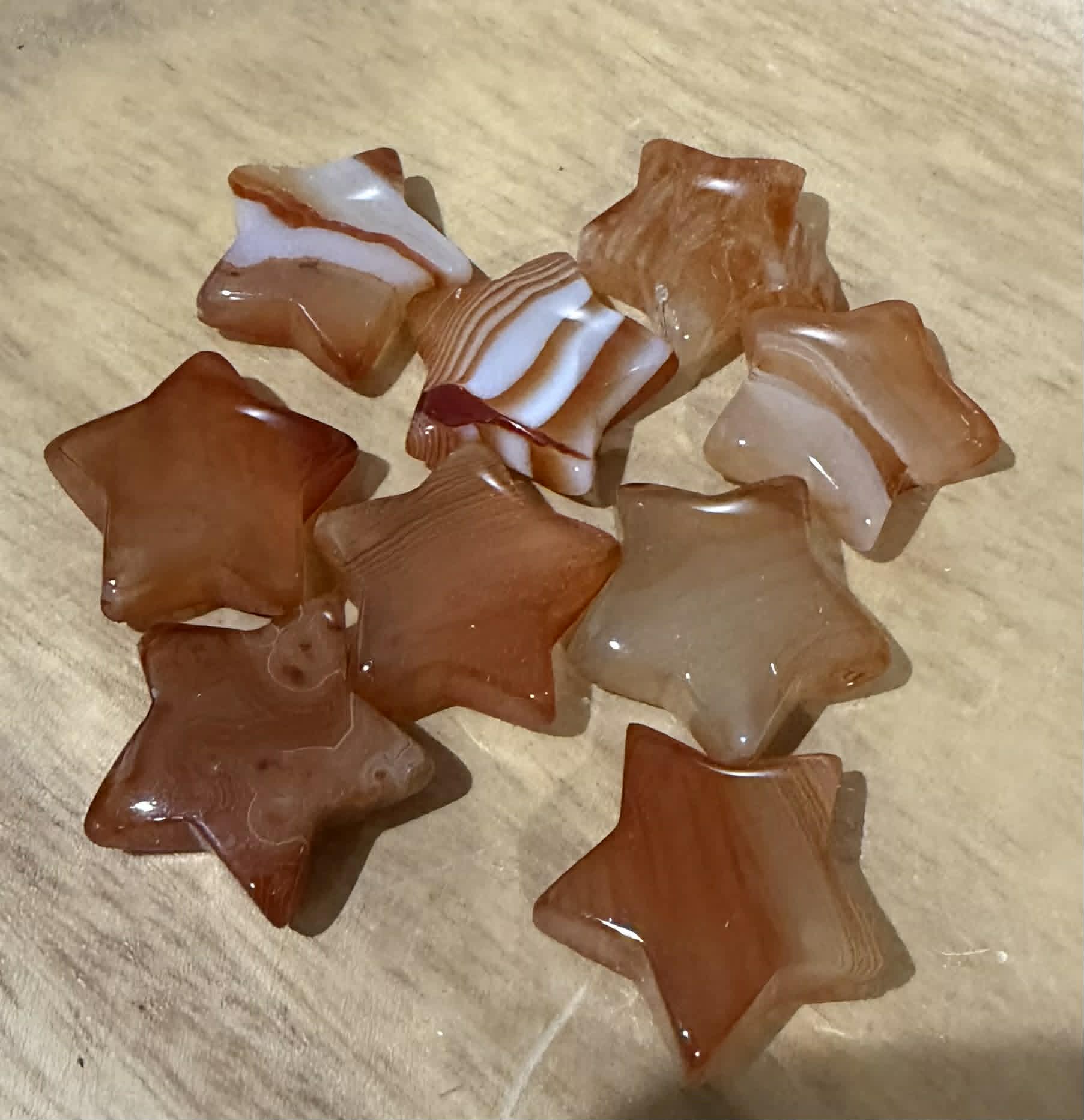 Sardonyx Star Carving