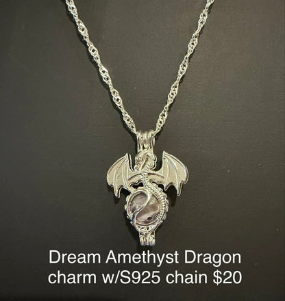 Dragon Charm S925 Necklace