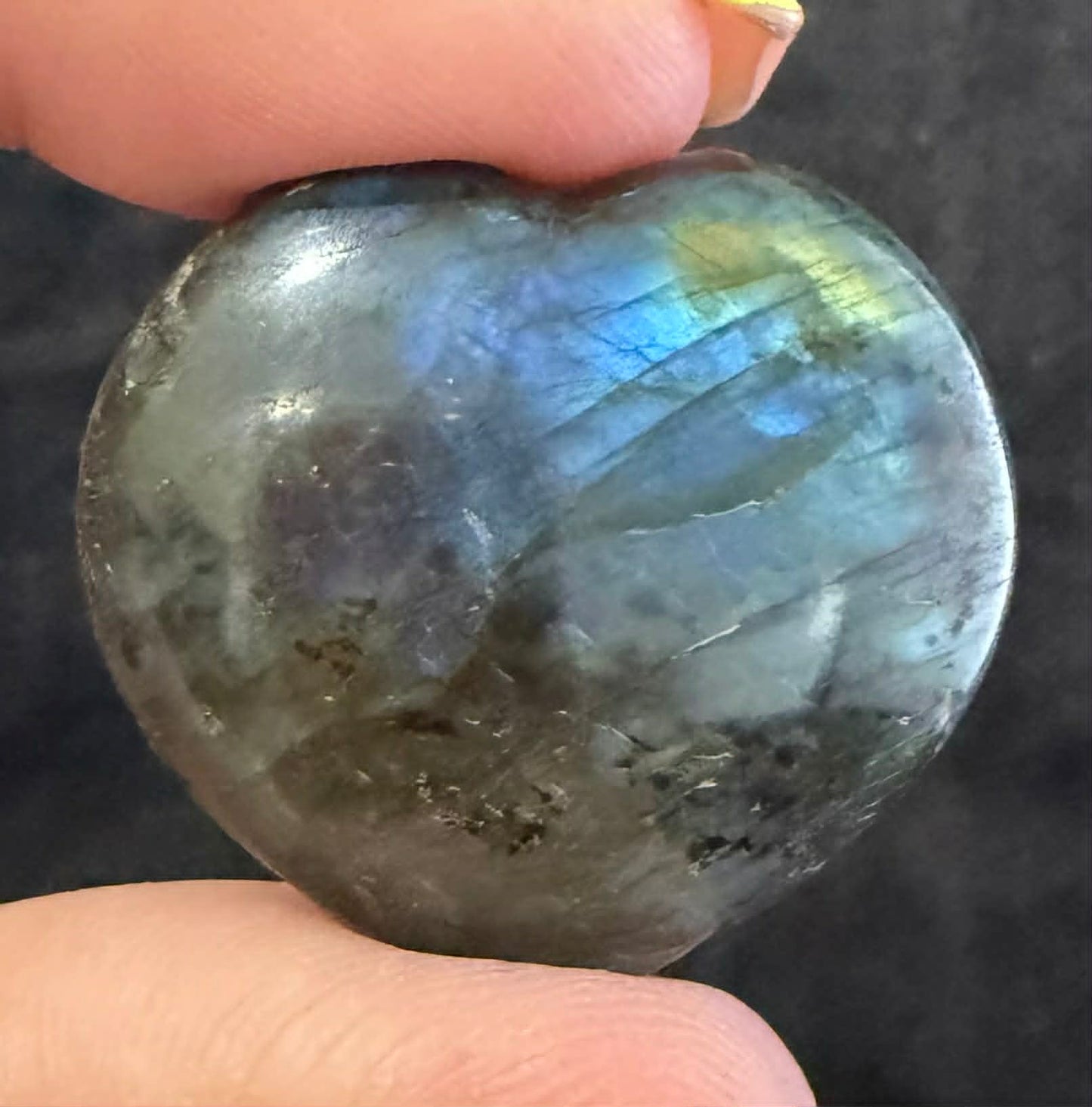 Labradorite Mini Hearts