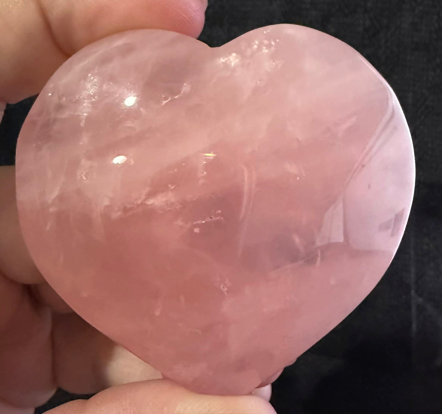 Rose Quartz Heart