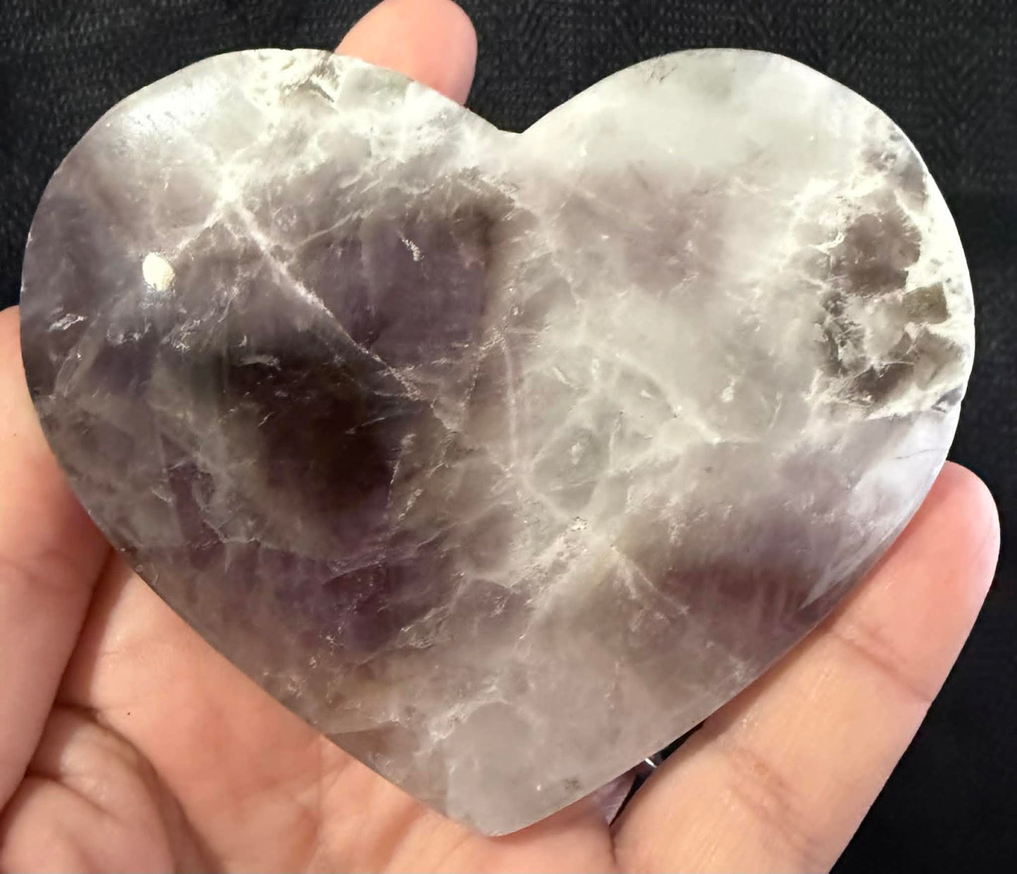 Dream Amethyst Heart