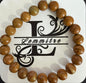 Wood Jasper Crystal Bracelet